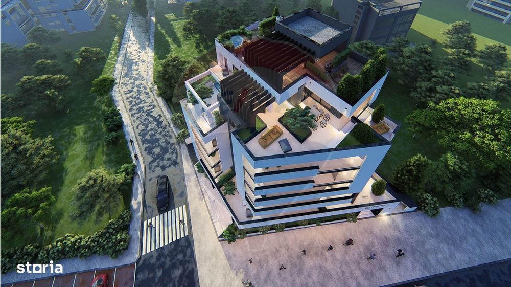 Penthouse de lux cu rooftop și lift privat I Elegant House Brașov