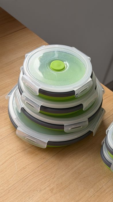 Set caserole silicon pliabile