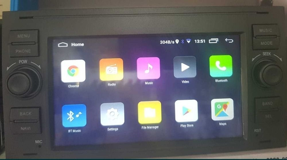Navigatie Android Ford USB YouTube Wi-Fi MP3 BT DVD