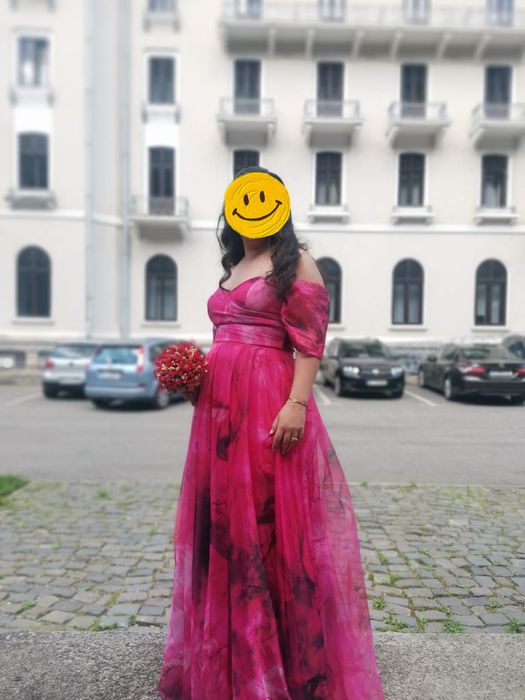 Rochie lungă de nașa /seara Zetta