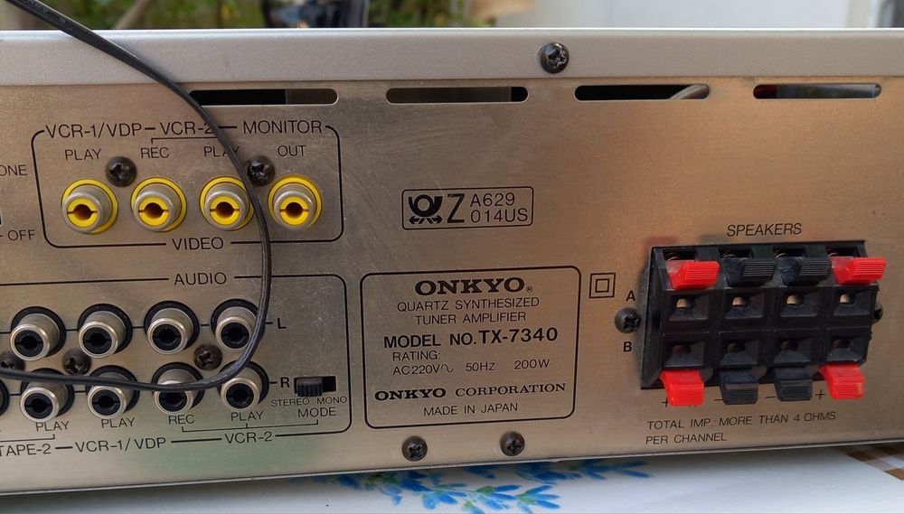 vand ampli tuner onkyo  tx7340