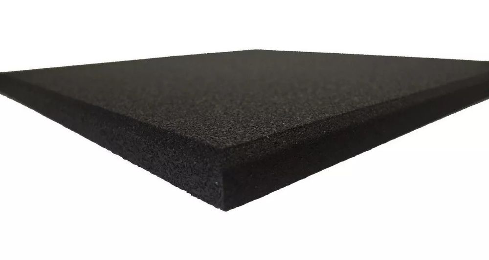 Каучукова настилка/гумена фитнес  настилка-плоча 100×50×2см Висок клас