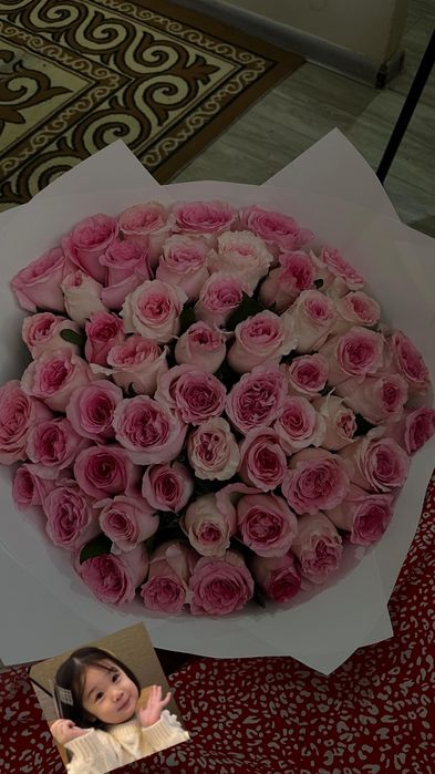 Букет 51 роза свежий