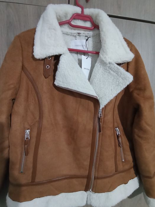 Jacheta dama cu căptușeală de pluș