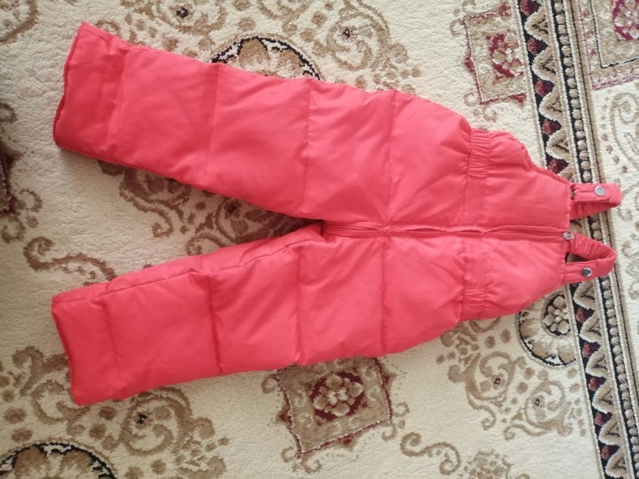 Комбенизон зимний для девочки