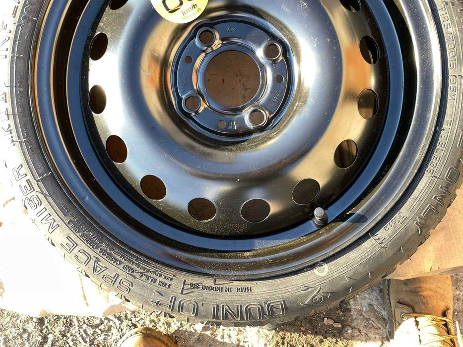 15 резервна джанта патерица 4х100 Nissan Micra Note 125/70/15