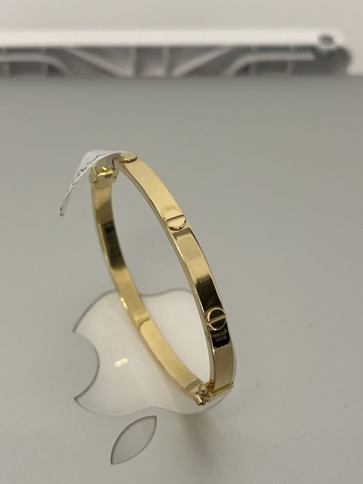 Vand bratara Aur 18karate  model Love Cartier