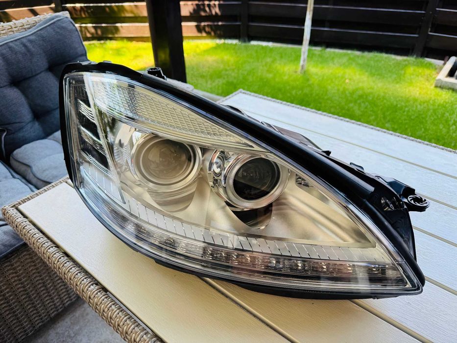 Faruri Mercedes W221 S OEM Facelift Nightvision bi-xenon PRET pe set
