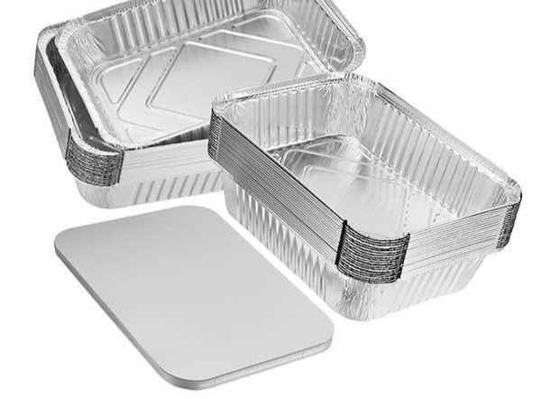 одноразовая посуда из фольга