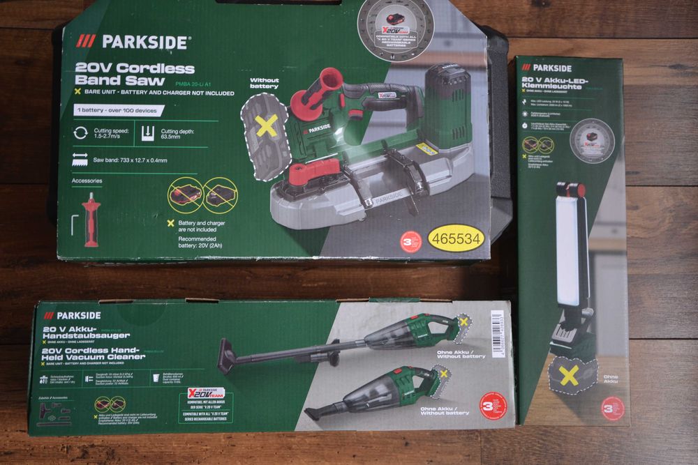 Нови Инструменти Parkside 20V