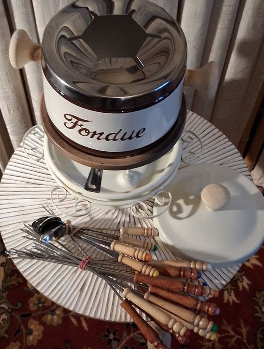 Set fondue de colecție.