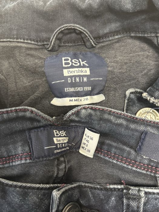 Дънки Дънков елек BERSHKA