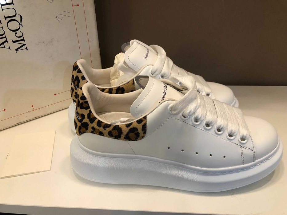 Alexander McQueen 35,5 new color leopard, originali, full box