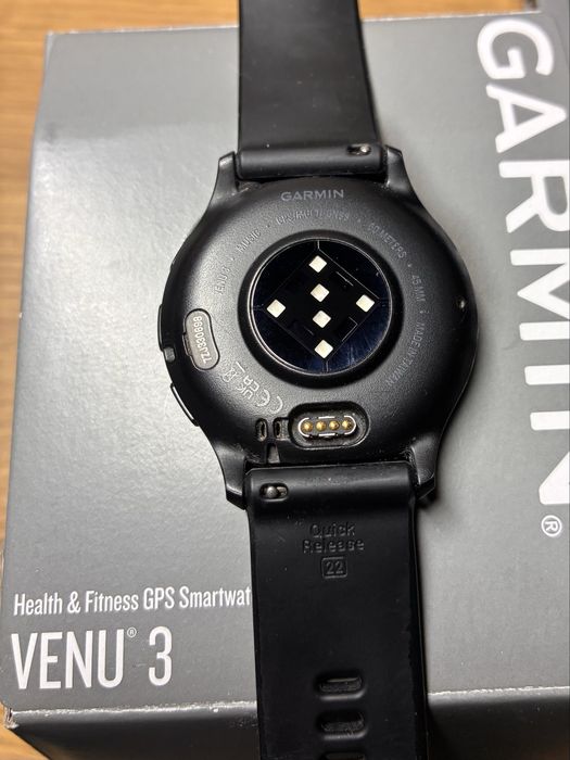 Garmin Venu 3 – 45 mm – GPS, Wi-Fi – Black/Slate