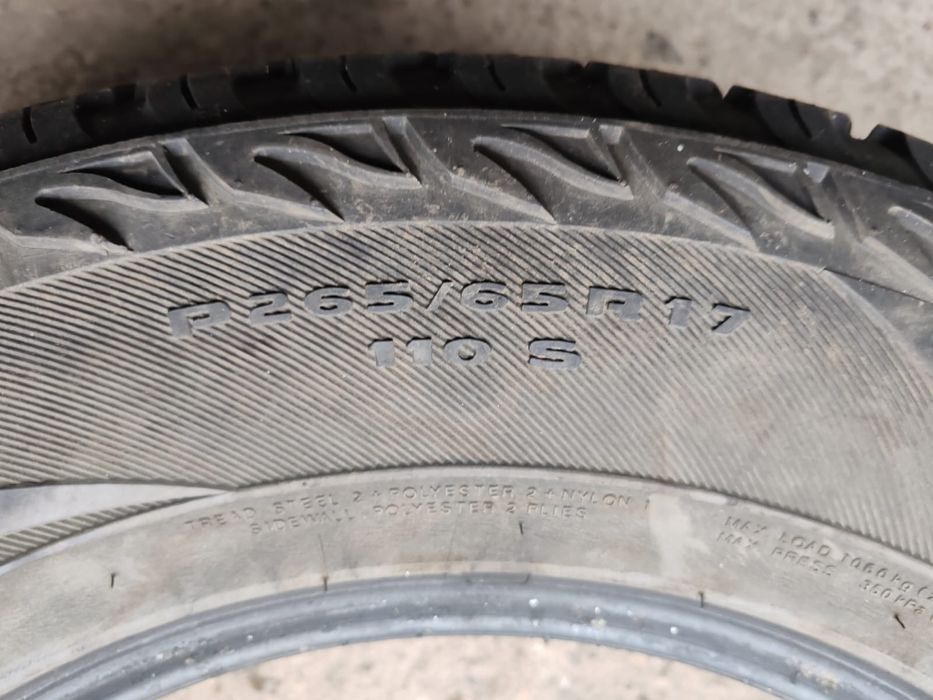 Резина шины, б/у