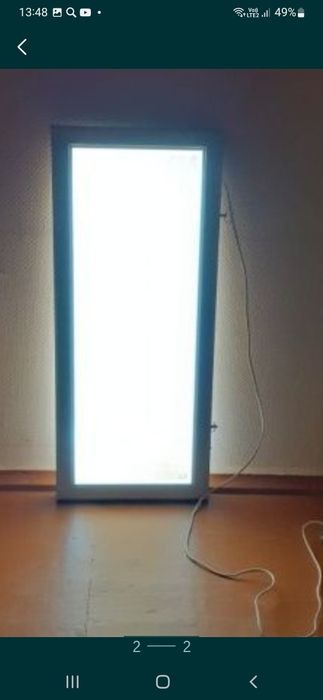 Световой рекламный щит