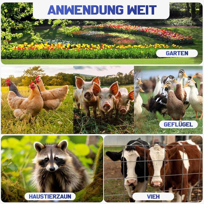 Електропастир 15km 12000V 2J за животни