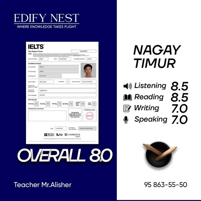 Репетитор по IELTS and General English