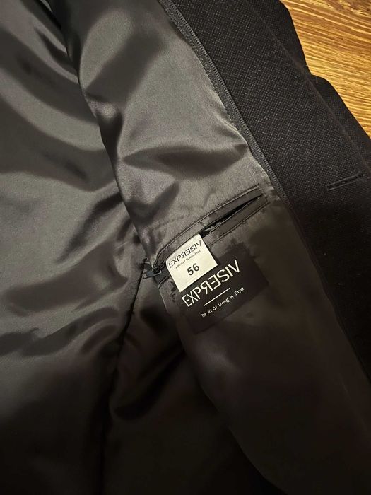 Palton NOU, fara eticheta, bărbați - Mărimea 56, XXL Expresiv