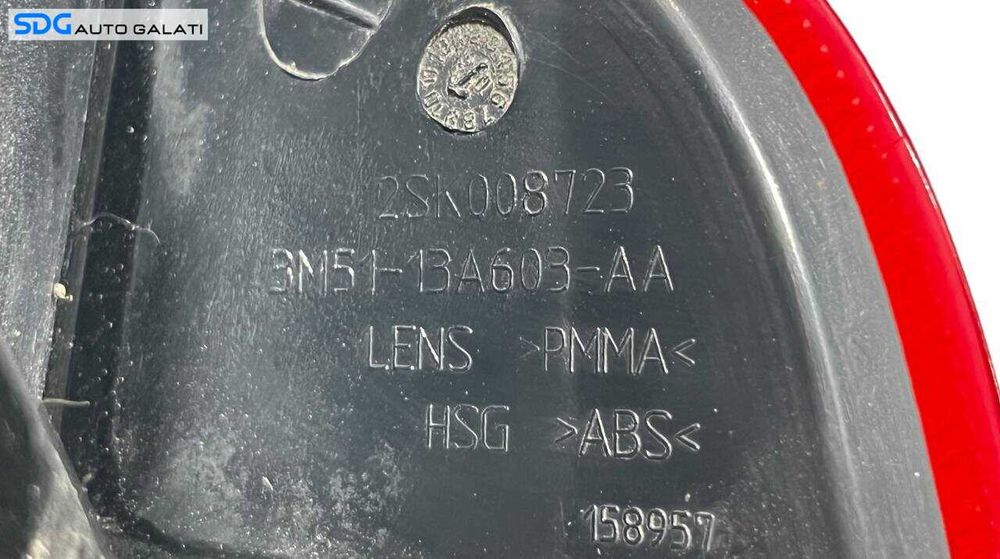 Stop Tripla Lampa Stanga Ford C-Max 2004 - 2007 Cod 3M51-13A603-AA [L6008]
