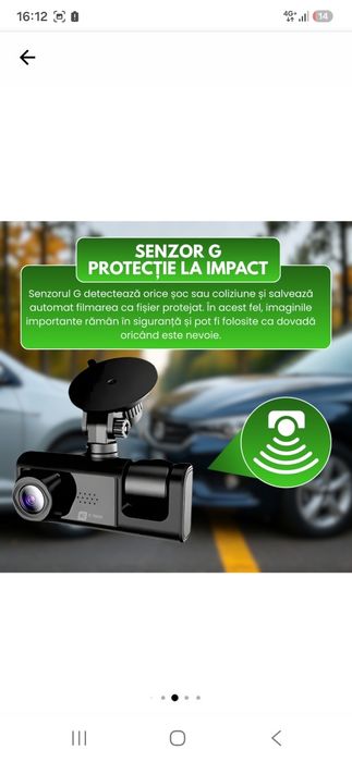 Camera auto de bord