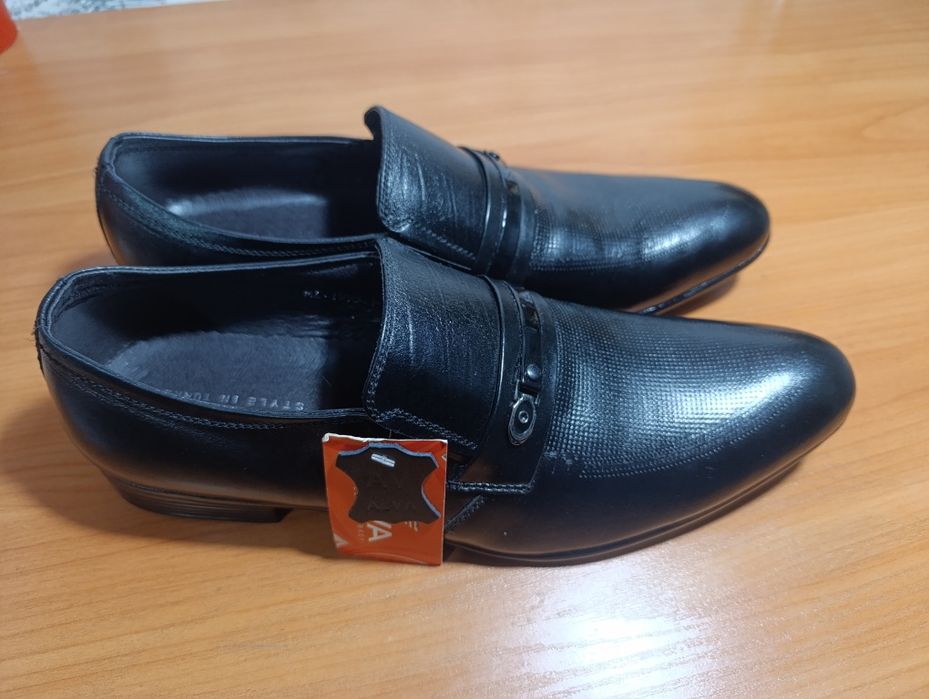 Кожанные туфли alva