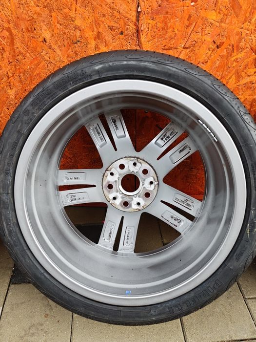 Roti Complete Originale BMW 18" 5x112 IMPECABILE + Pirelli P-Zero GT 225/40 R18
