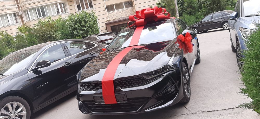 Бантик под заказ специальный подарочный лента красная