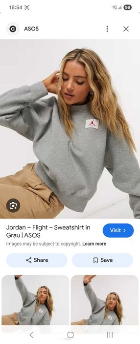 Дамски суичър Nike Air Jordan, S