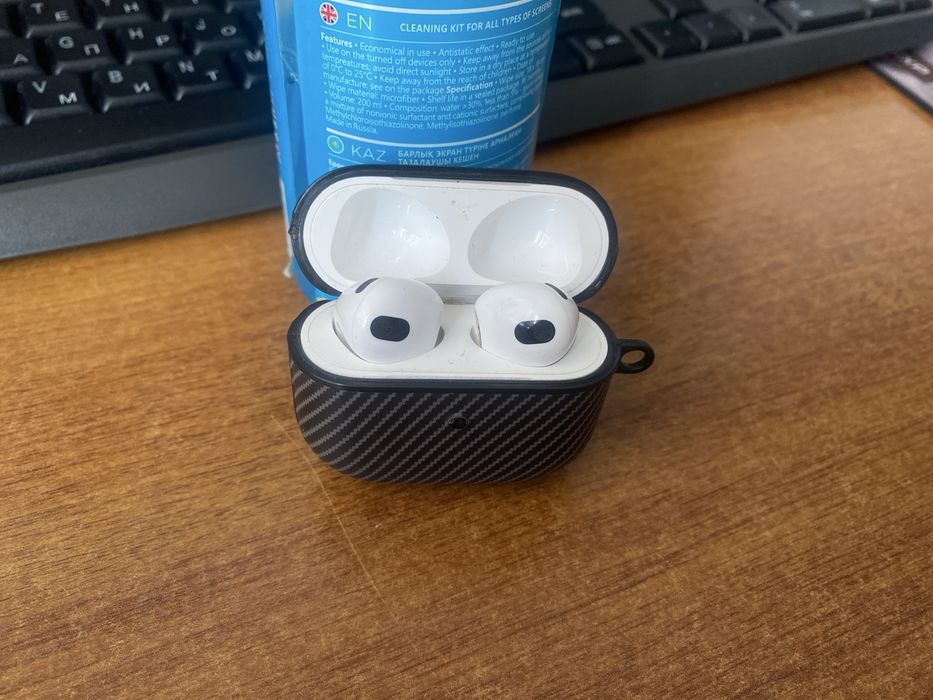 Airpods 3 оригинал с чехлом