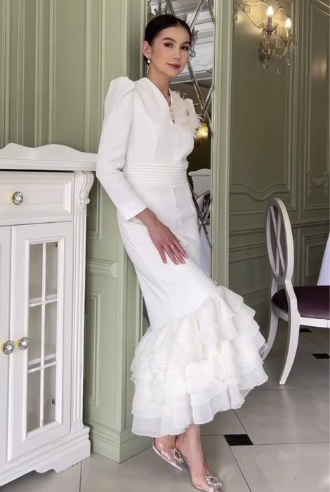 Вечерное Белое платье