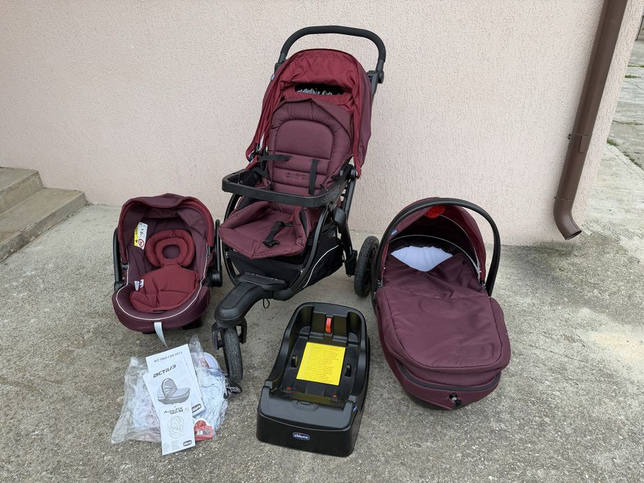 Carucior Chicco Trio Activ 3 Car Kit Inclus
