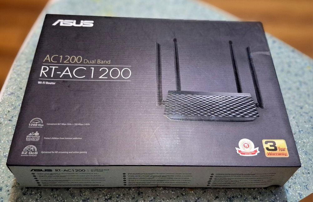 Router wireless ASUS RT-AC1200_V2, AC1200, Gigabit, Dual-Band,