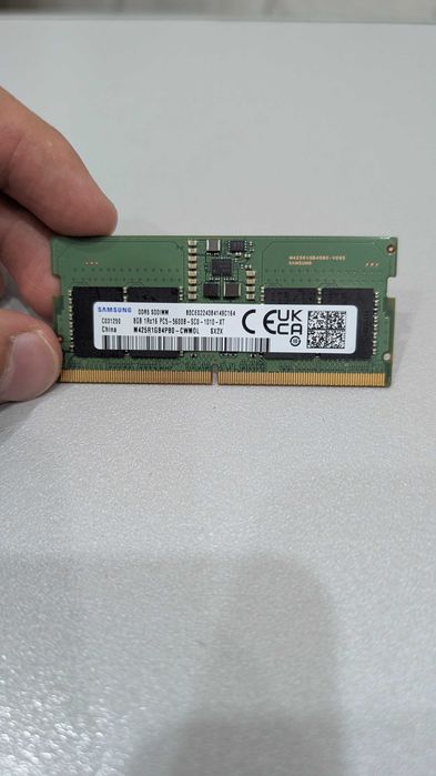 8гб Озу/RAM - DDR5/5600MHz