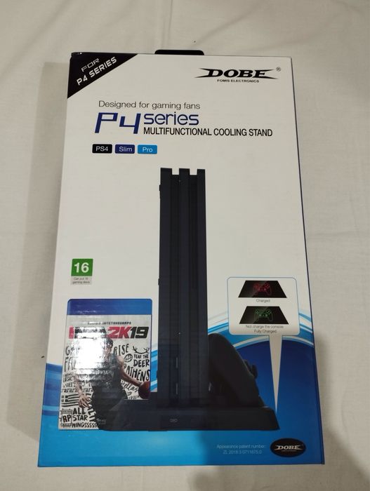 Playstation 4 кулер с функцией безпроводной зарядки