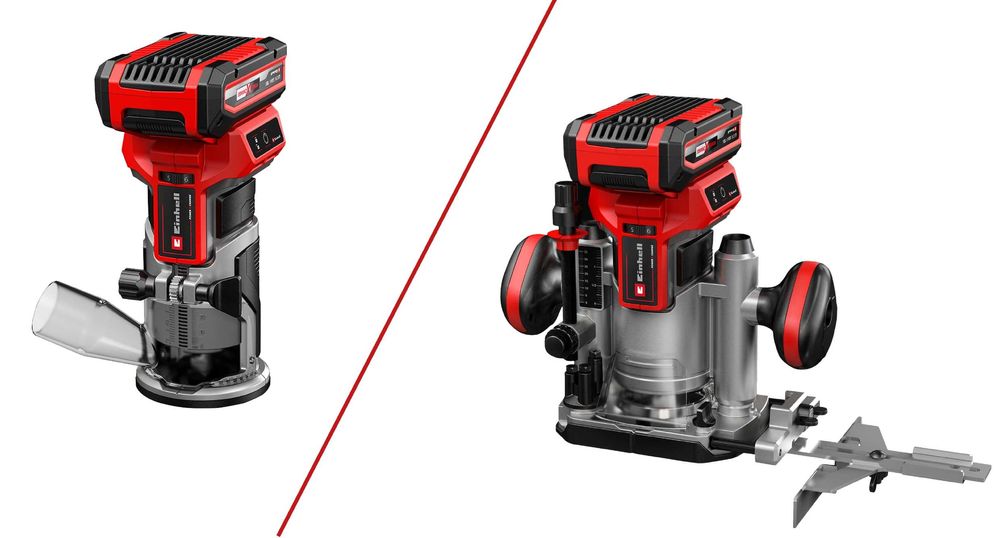 Акумулаторна оберфреза Einhell TP-RO 18 Power X-Change