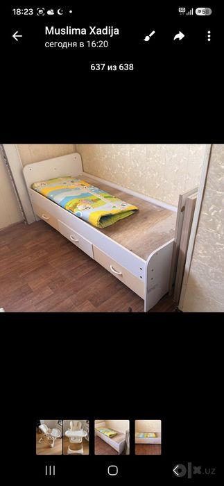 Продается детский кровать в отличном состояний