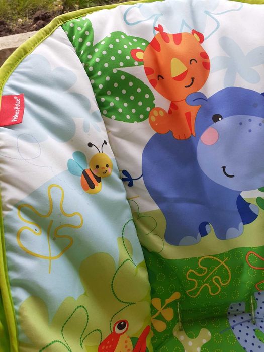 Fisher Price Бебешки вибриращ шезлонг Тропическа гора