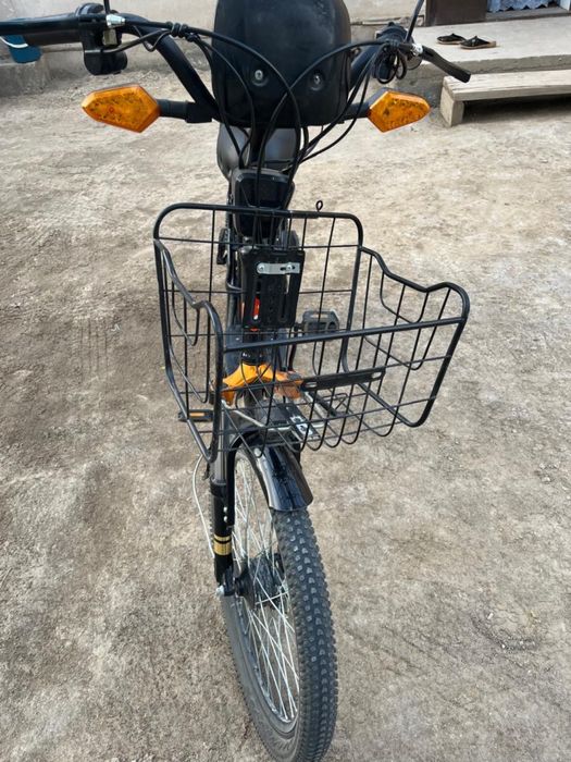 Скутер электро велосипед