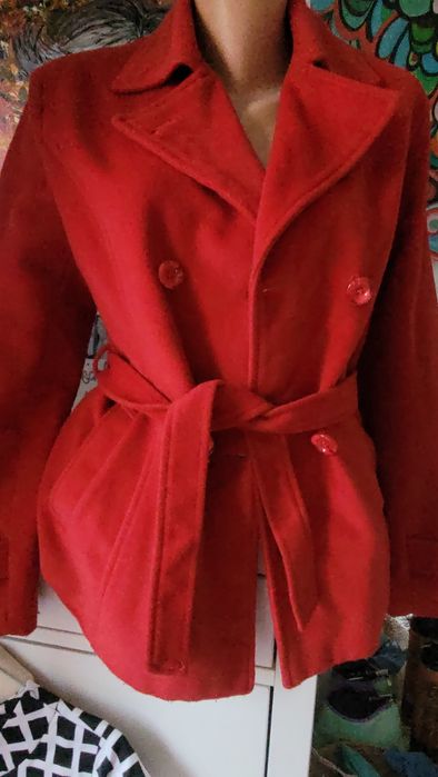 Pardesiu damă original Max Mara cașmir 100%