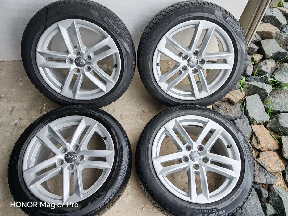 Jante originale audi A4-A5  225 50R17 PIRELLI iarna 2022