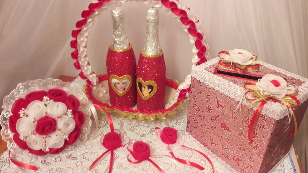 Свадебный декор своими руками