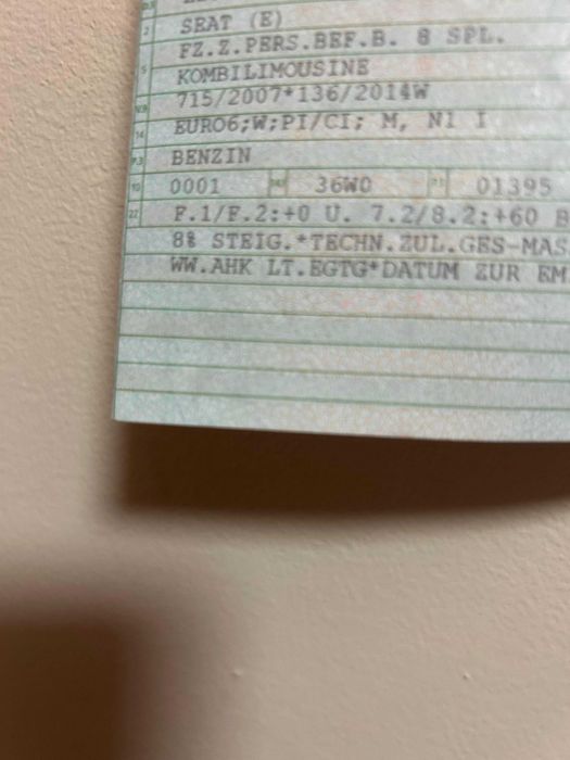 Seat Leon 1.4 benzina  EURO 6