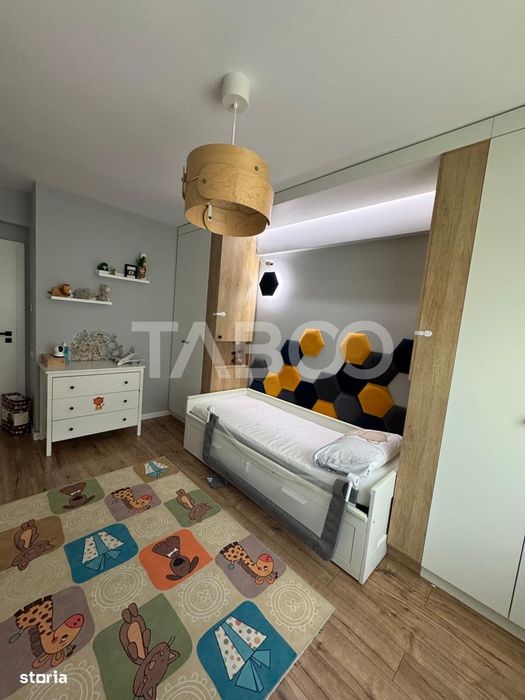 Apartament 3 camere ultra modern cu balcon mobilat utilat Turnisor