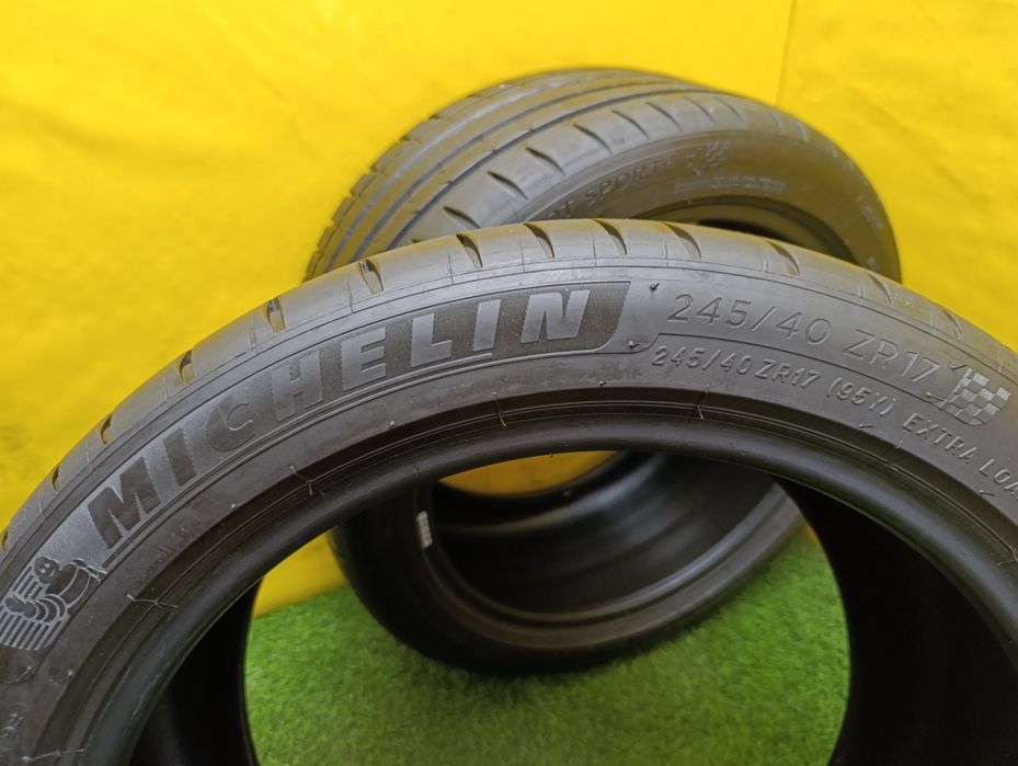 Шины 245 40 R17 Michelin 2шт