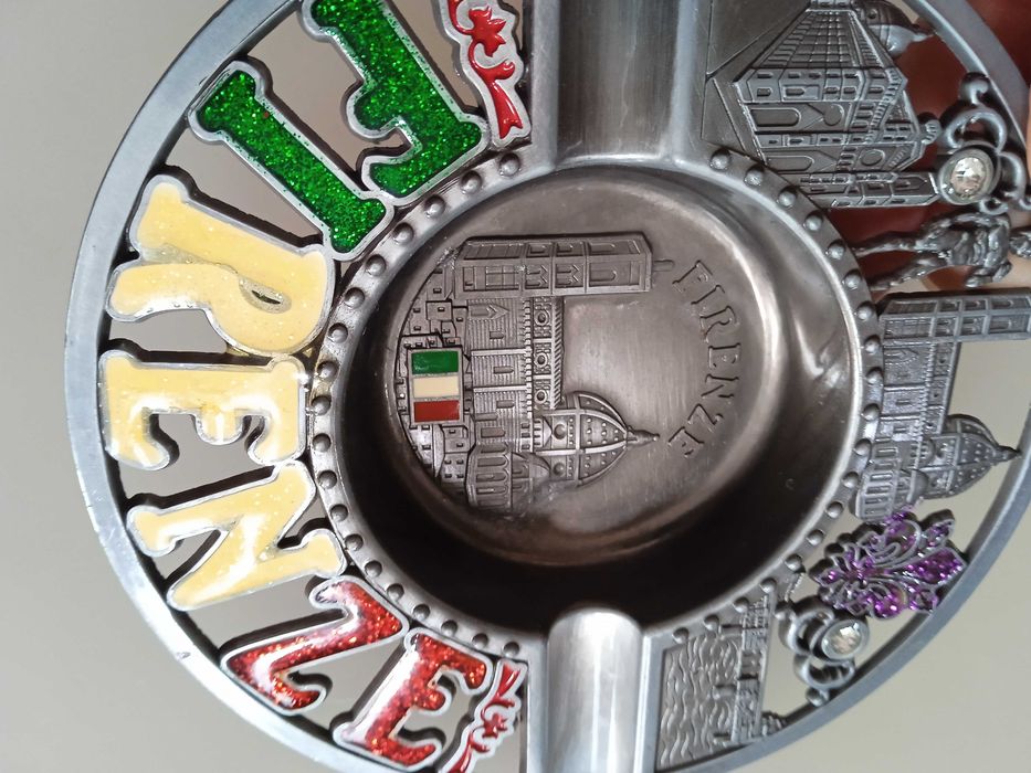 Пепелник Firenze диам.11,5 см Цинк