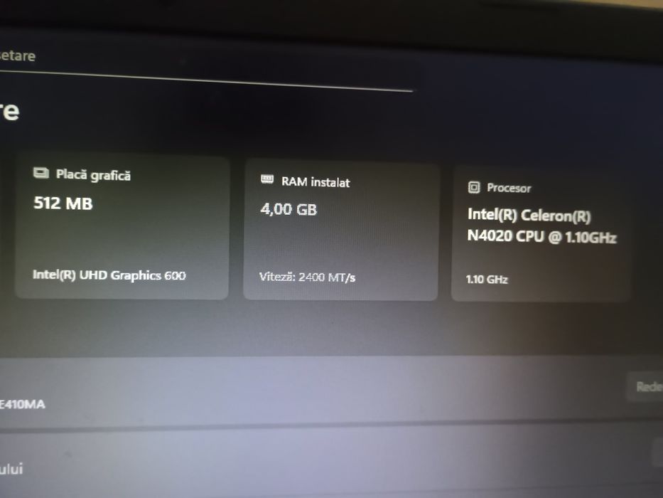 Laptop asus vivobook