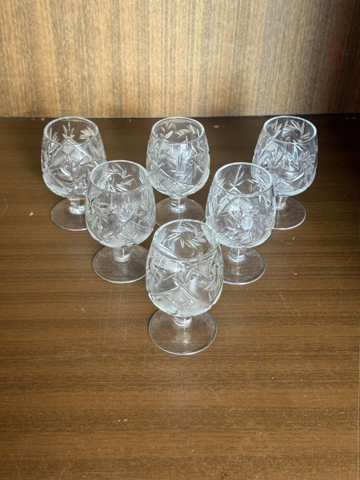 Хрусталь рюмки 2 вида