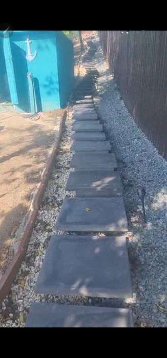 Dale, Coame gard ,Prefabricate beton ,Intervale gard ,