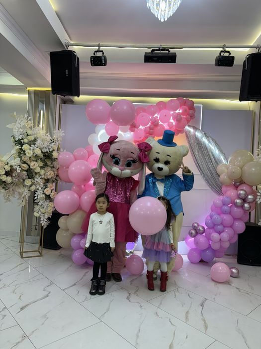 Тедди мишки Аниматоры Белы мишка